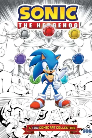 sonic the hedgehog the idw comic art collection