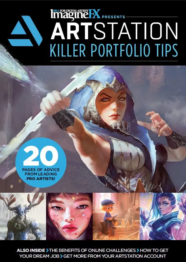 special supplement with imagine fx artstation magazine