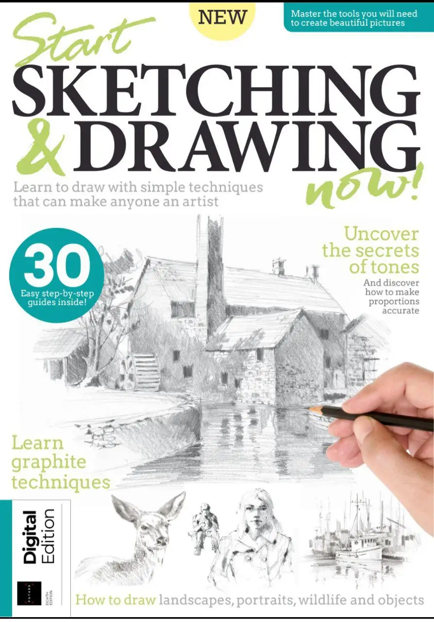 start sketching and drawing now learn graphite technique
