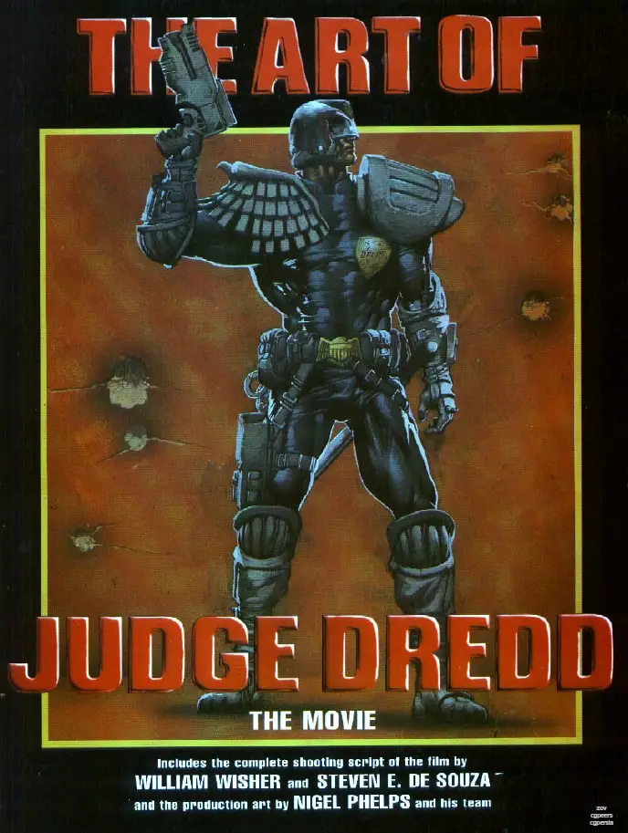 the art of judge dredd the movie