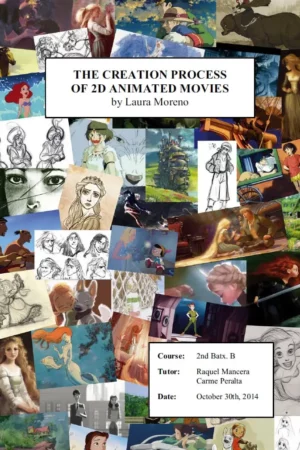 the creation process of 2d animated movies by laura moreno