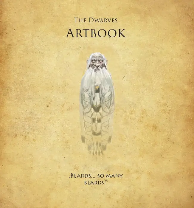 the dwarves artbook beards so many beards
