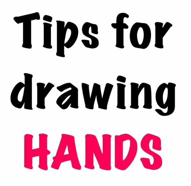 tips for drawing hands