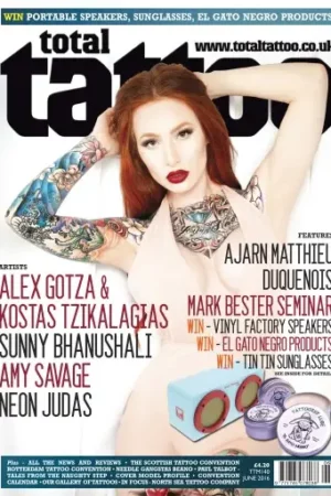 total tattoo magazine issue 140 dirty roses back issue15