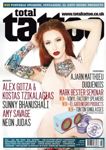 total tattoo magazine issue 140 dirty roses back issue15