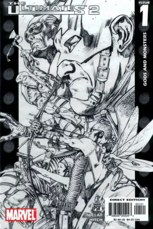 ultimates 2 1 2004 sketch variant marvel comics