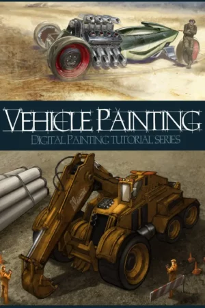 vehicle painting digital painting tutorial series