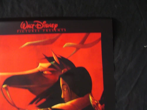 walt disney mulan movie poster original ds one sheet 27x4014