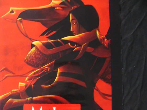 walt disney mulan movie poster original ds one sheet 27x4015