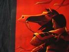 walt disney mulan movie poster original ds one sheet 27x409