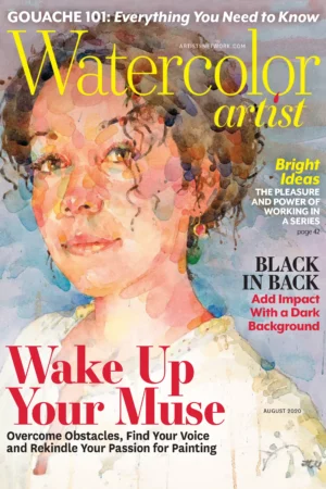 watercolor artist august 2020 print edition