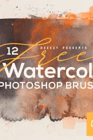 watercolor brushes for photoshop by deeezy 1