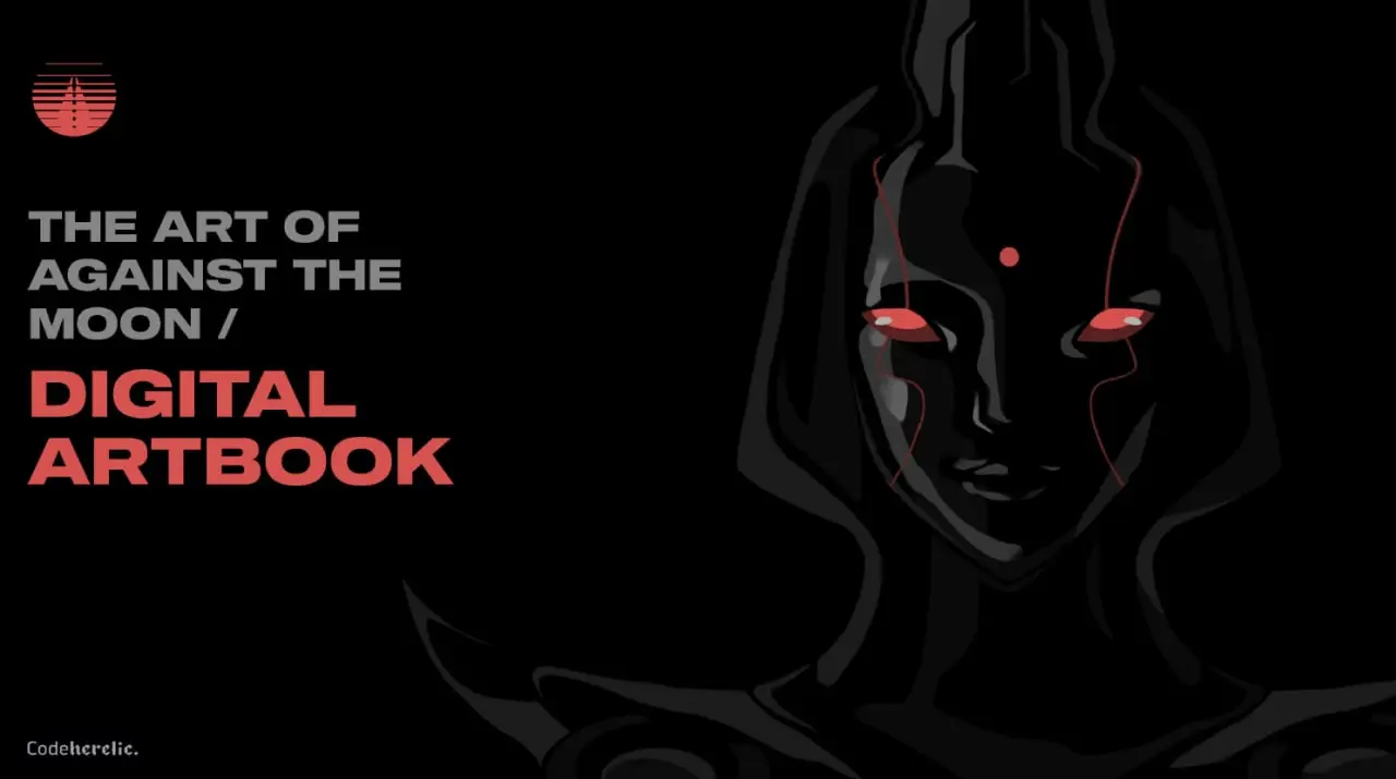 against the moon artbook