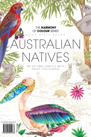 colouring book issue 67 australian natives