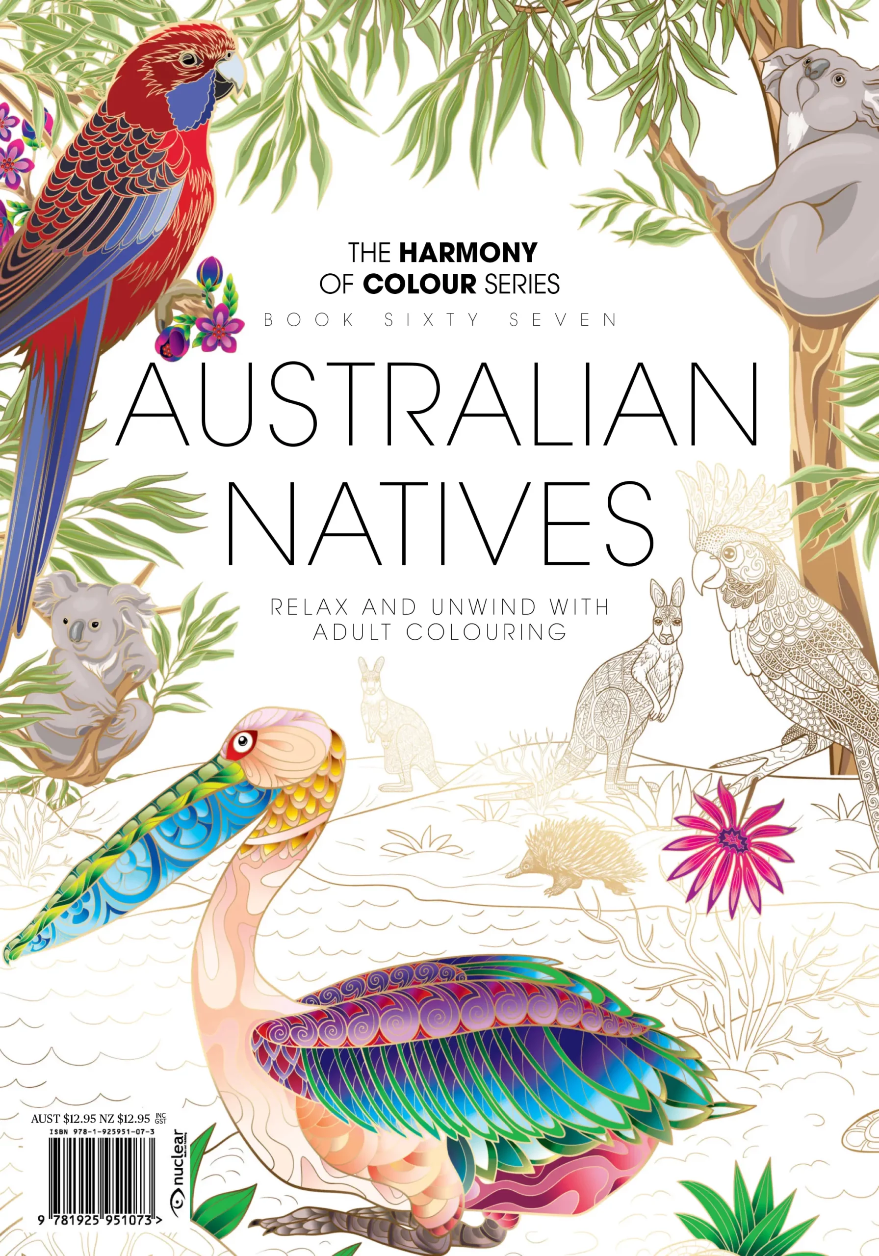 colouring book issue 67 australian natives