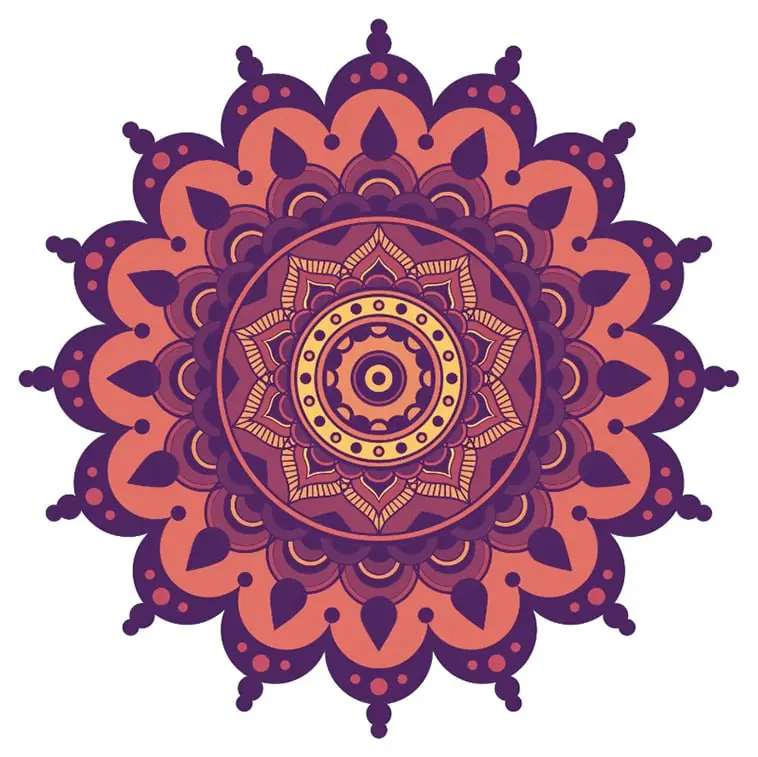 how to draw mandala art