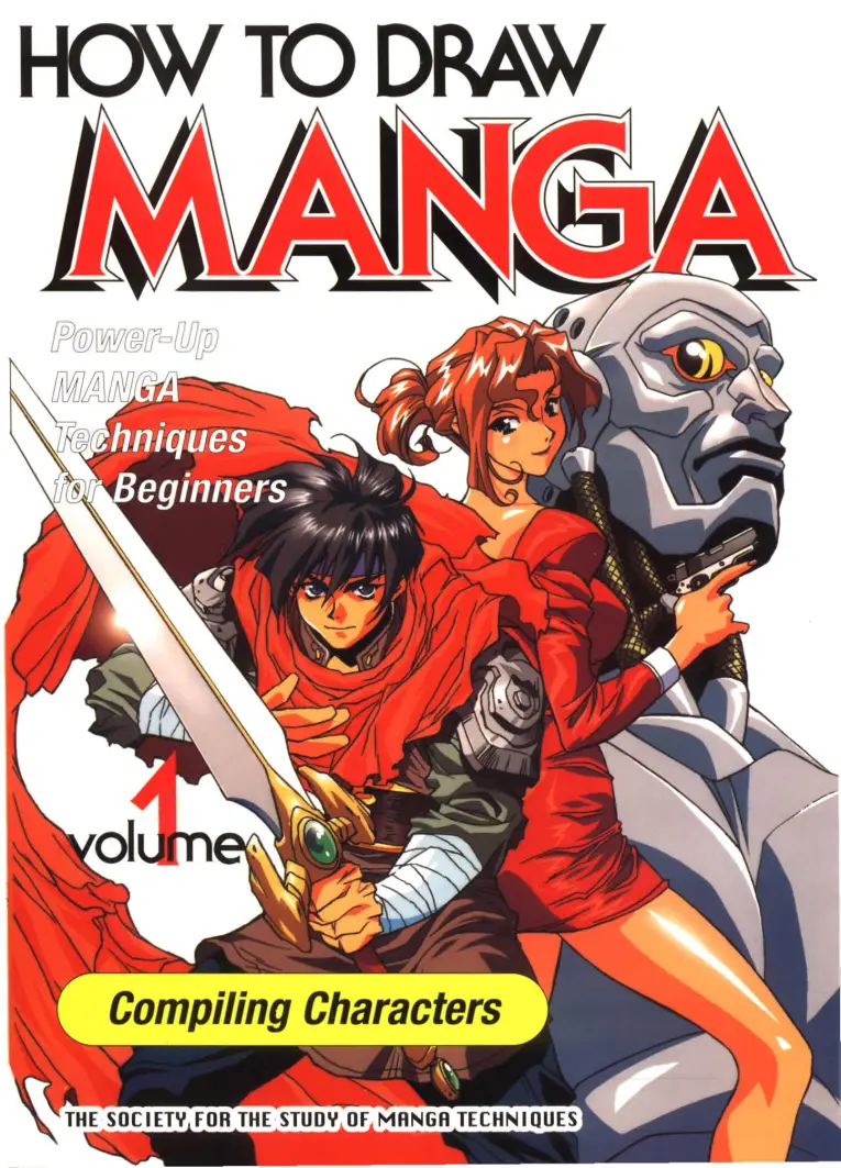 how to draw manga vol 1 compiling characters