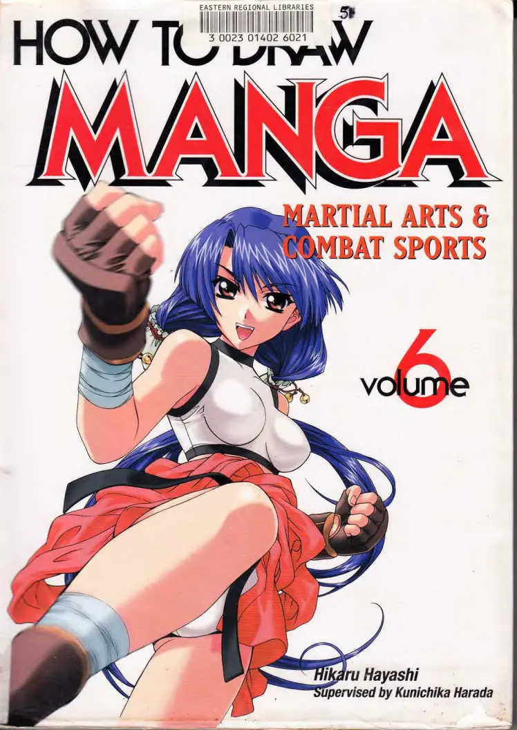how to draw manga vol 6 martial arts combat sports