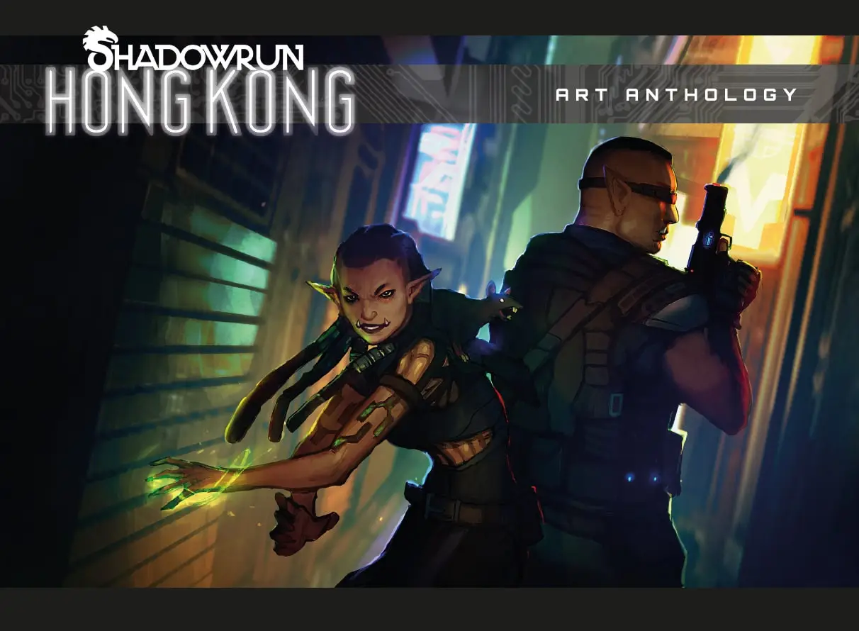 the art of shadowrun hong kong