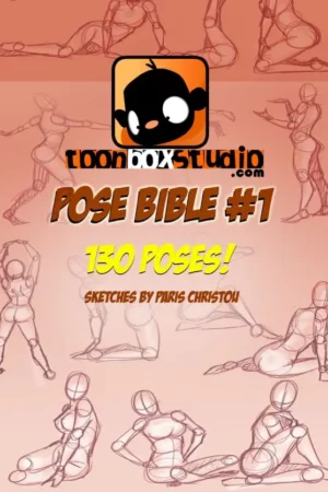 toonboxstudio com pose bible 1 150 poses sketches by paris christou