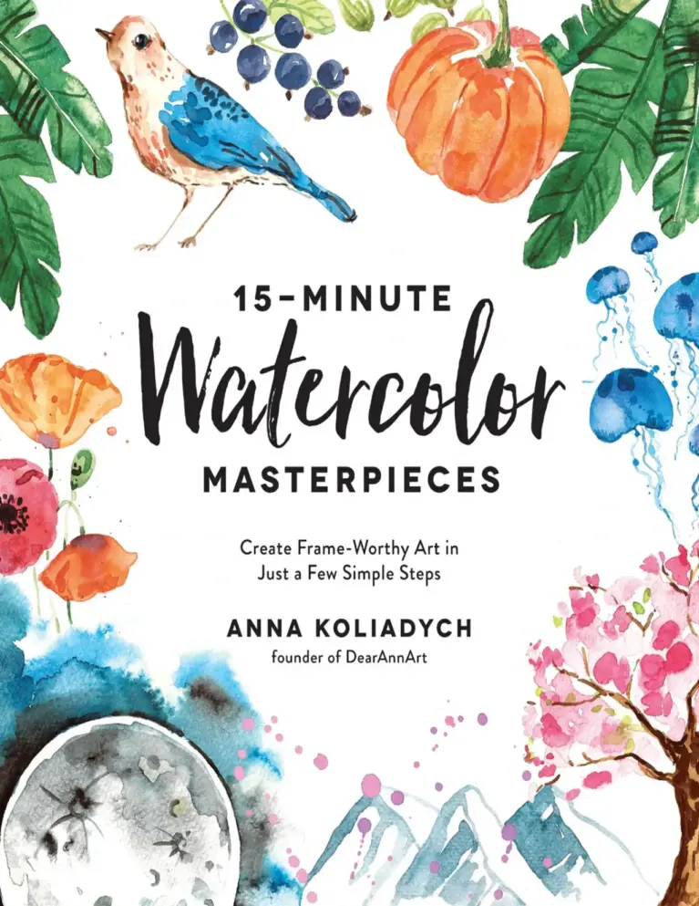 15-Minute Watercolor Masterpieces
