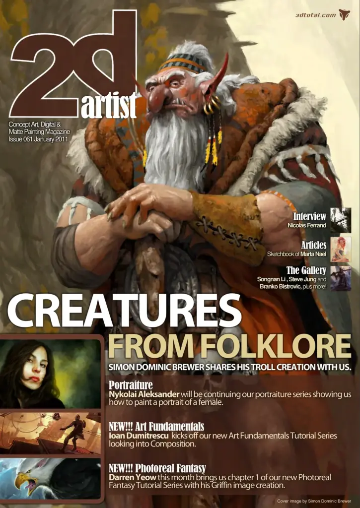 2D Artist Issue 061 January 2011