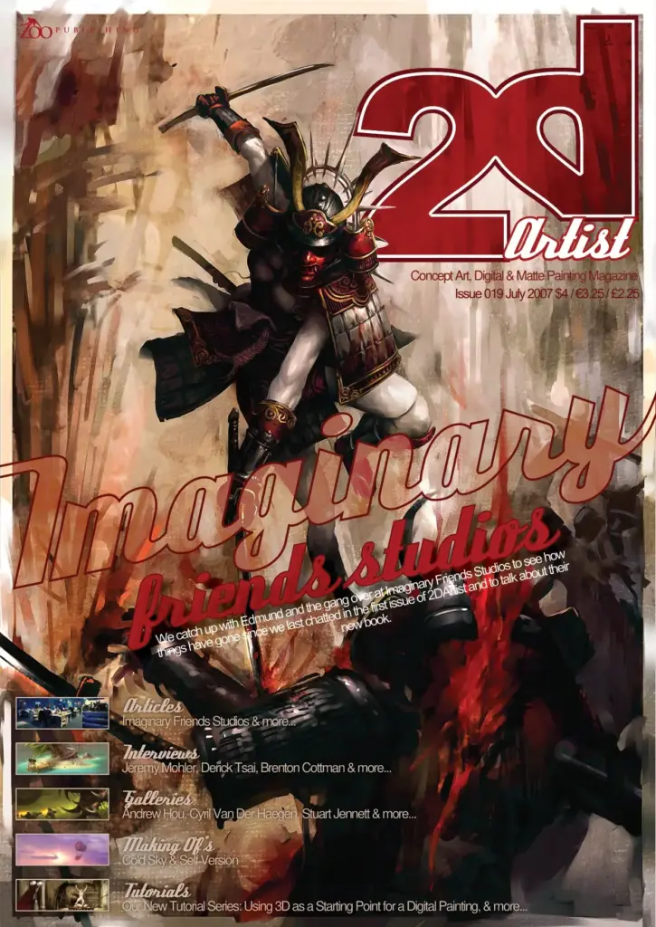 2DArtist Issue 019 July 2007