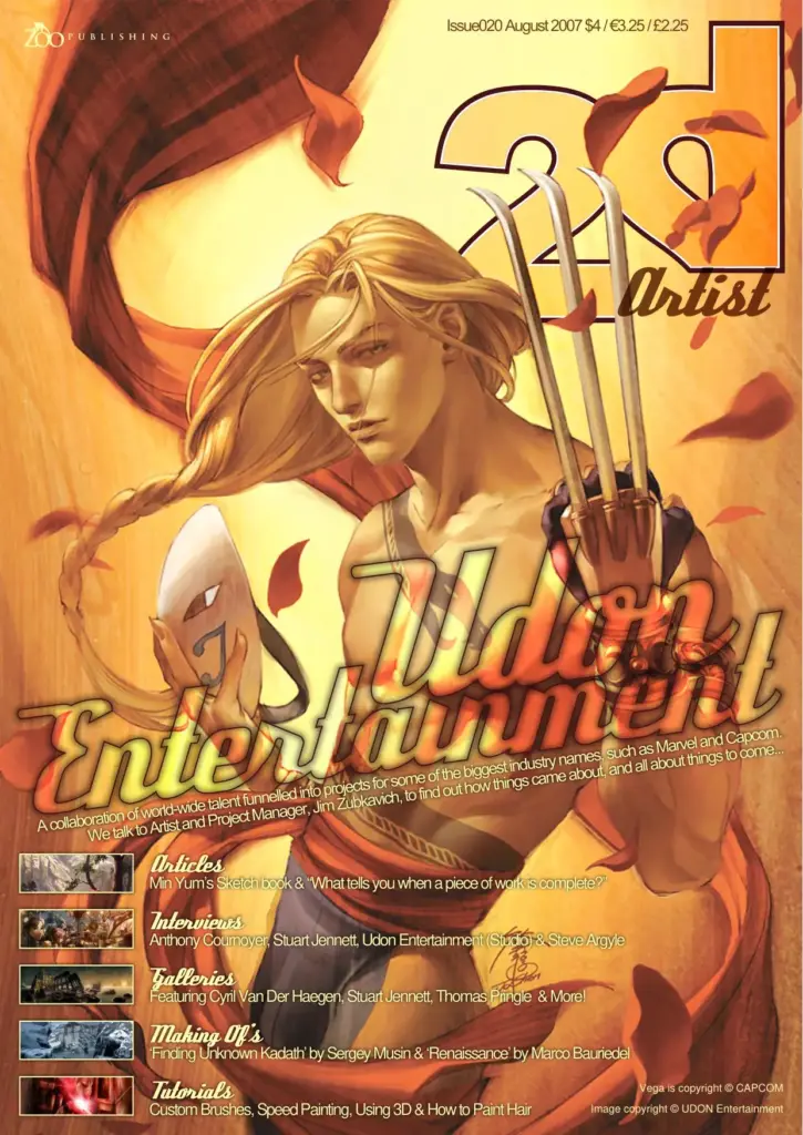2DArtist Issue 020 August 2007