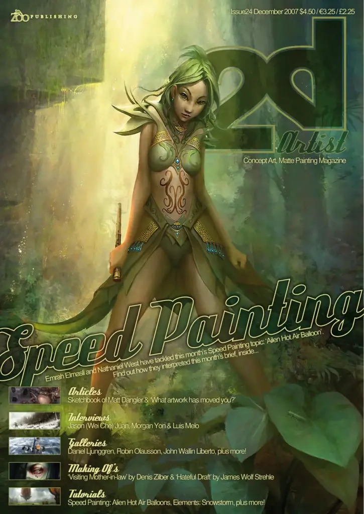 2DArtist Issue 024 (December 2007)