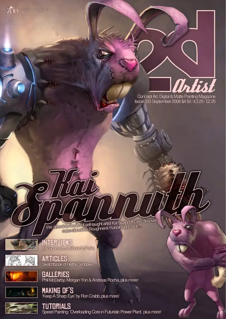 2DArtist Issue 033 – September 2008