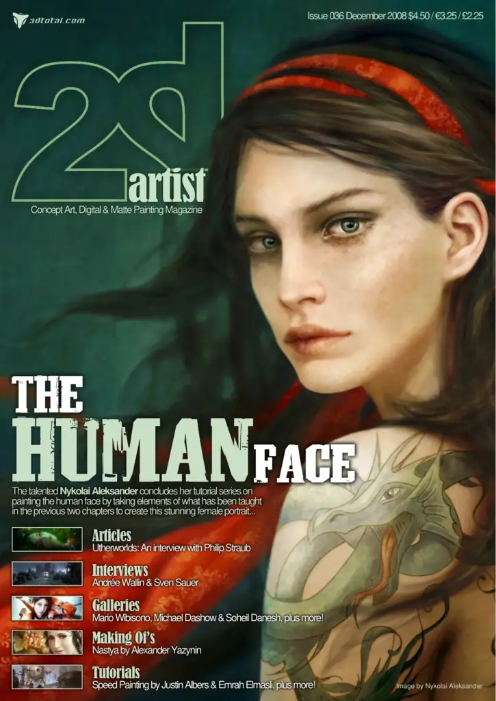 2DArtist Issue 036 December 2008