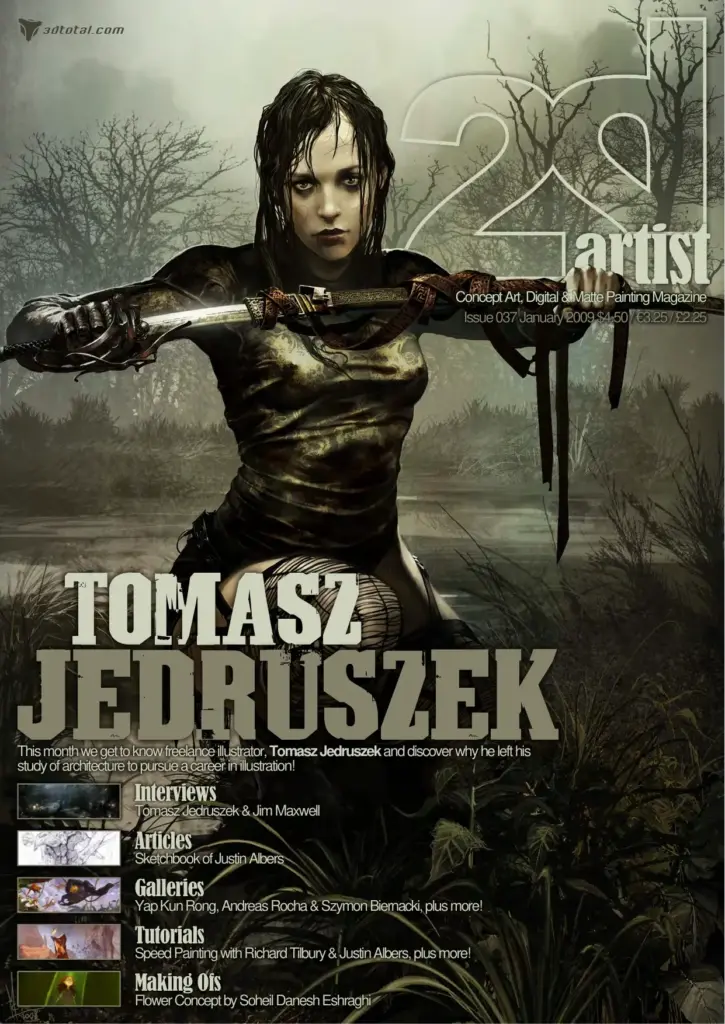 2DArtist Issue 037 January 2009