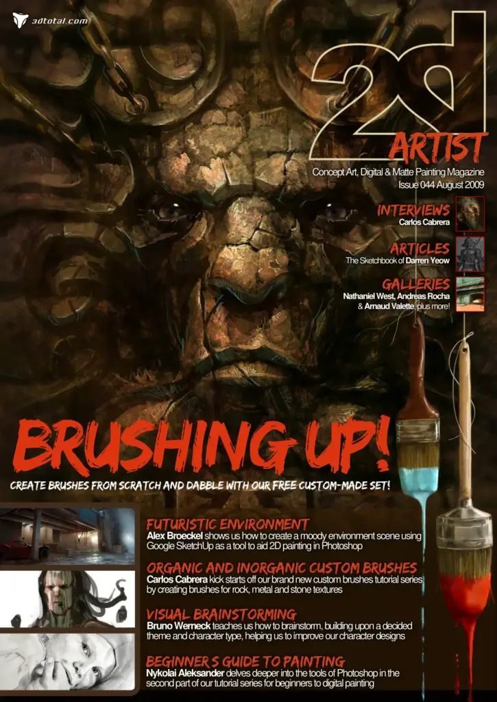 2DArtist Issue 044 August 2009