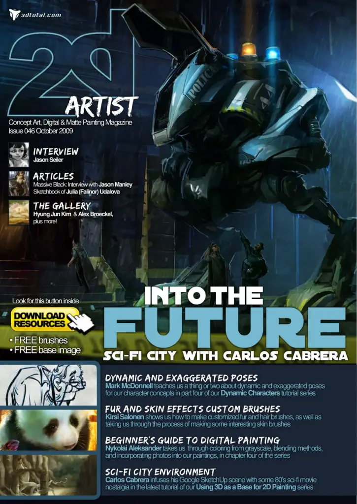 2DArtist Issue 046 October 2009