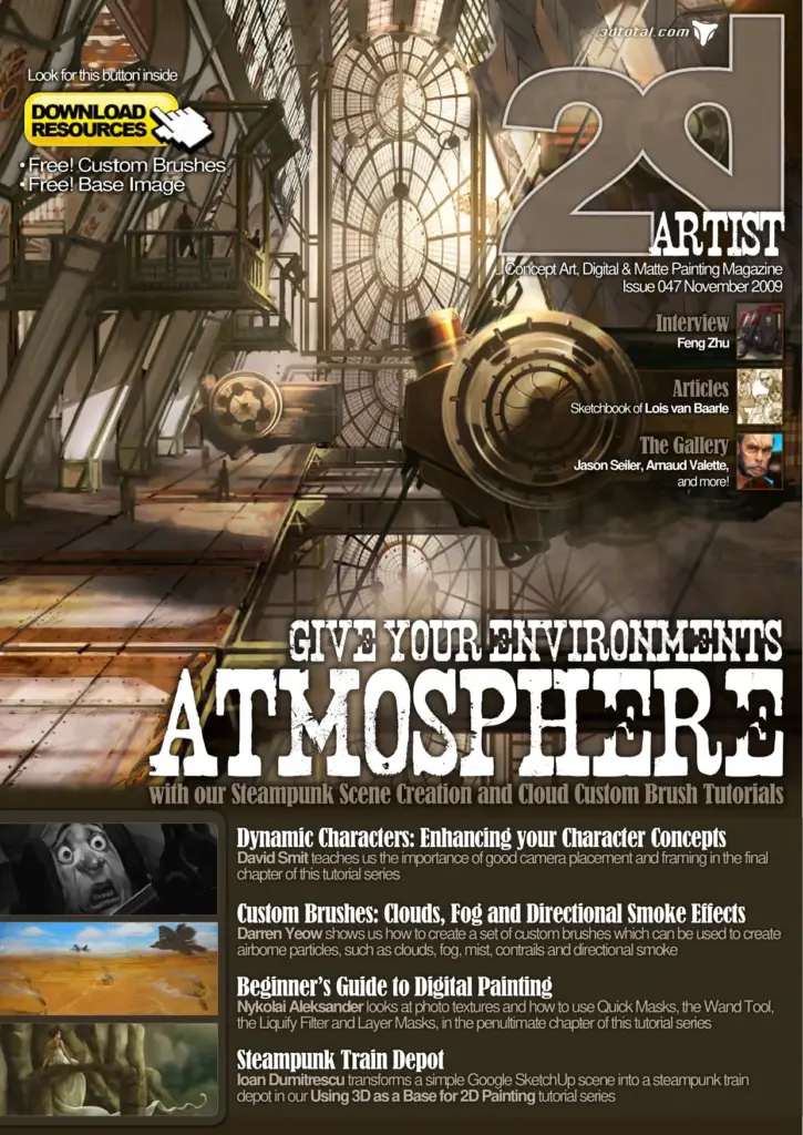 2DArtist Issue 047 November 2009