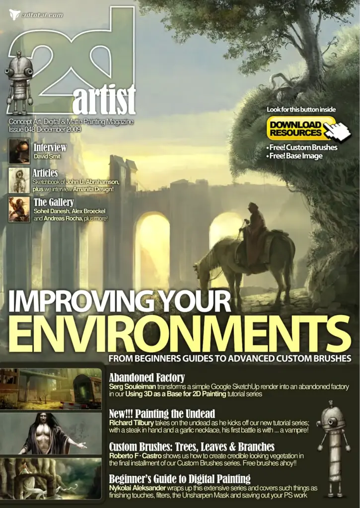 2DArtist Issue 048 December 2009