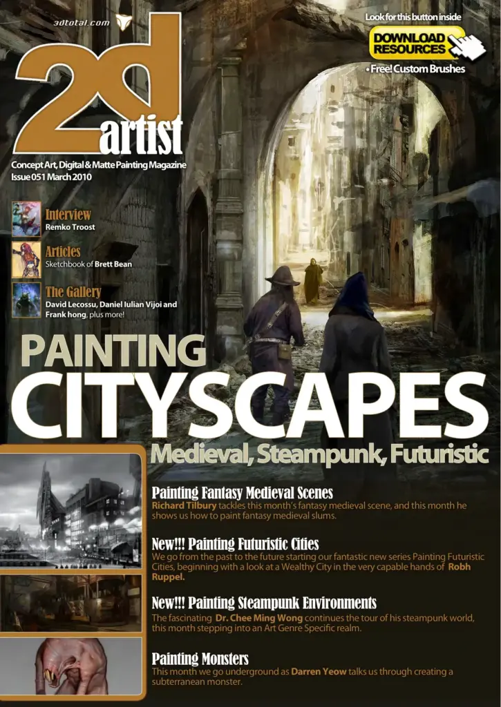 2DArtist Issue 051 March 2010
