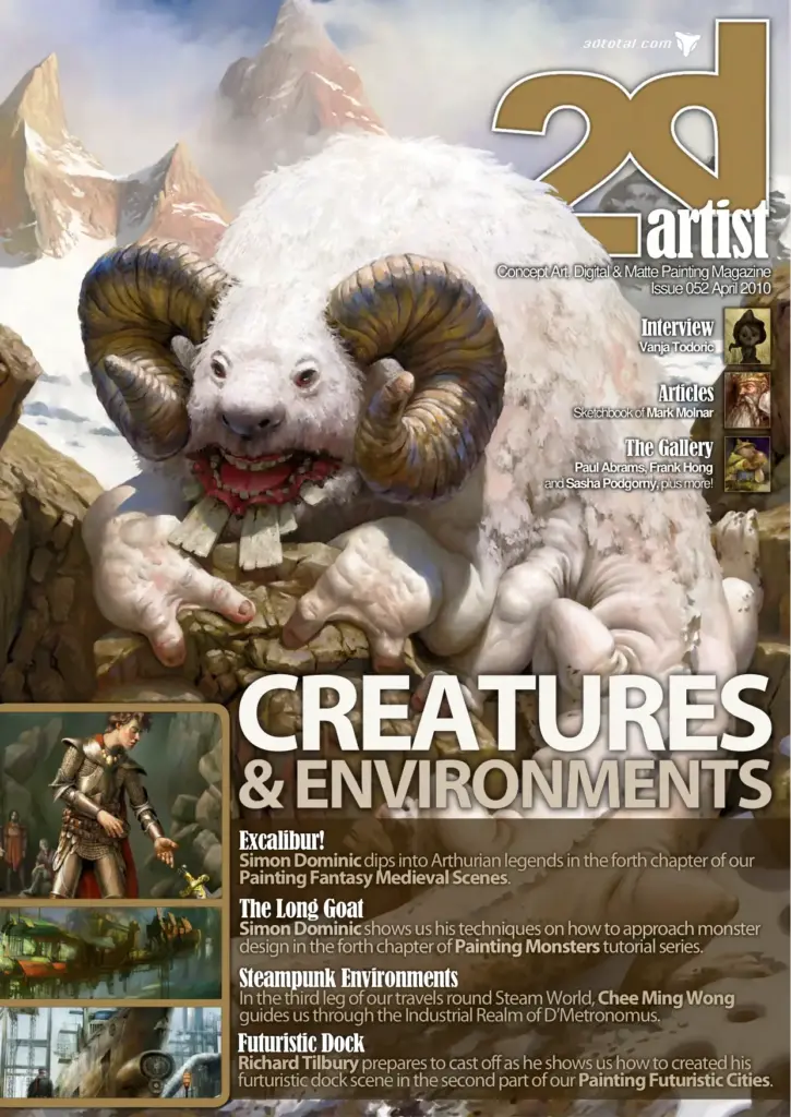 2DArtist Issue 052 April 2010