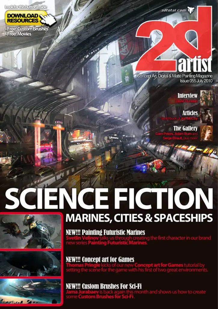 2DArtist Issue 055 July 2010