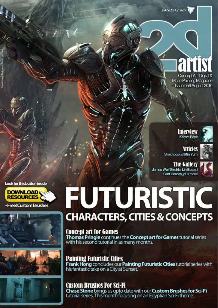 2DArtist Issue 056 August 2010