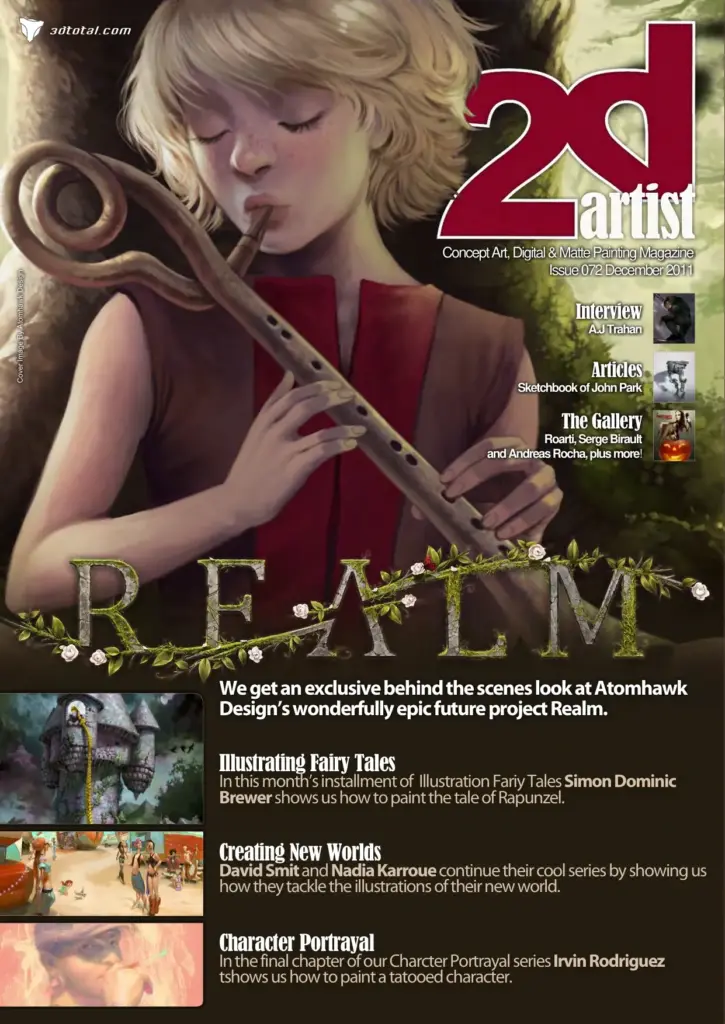 2DArtist Issue 072 December 2011