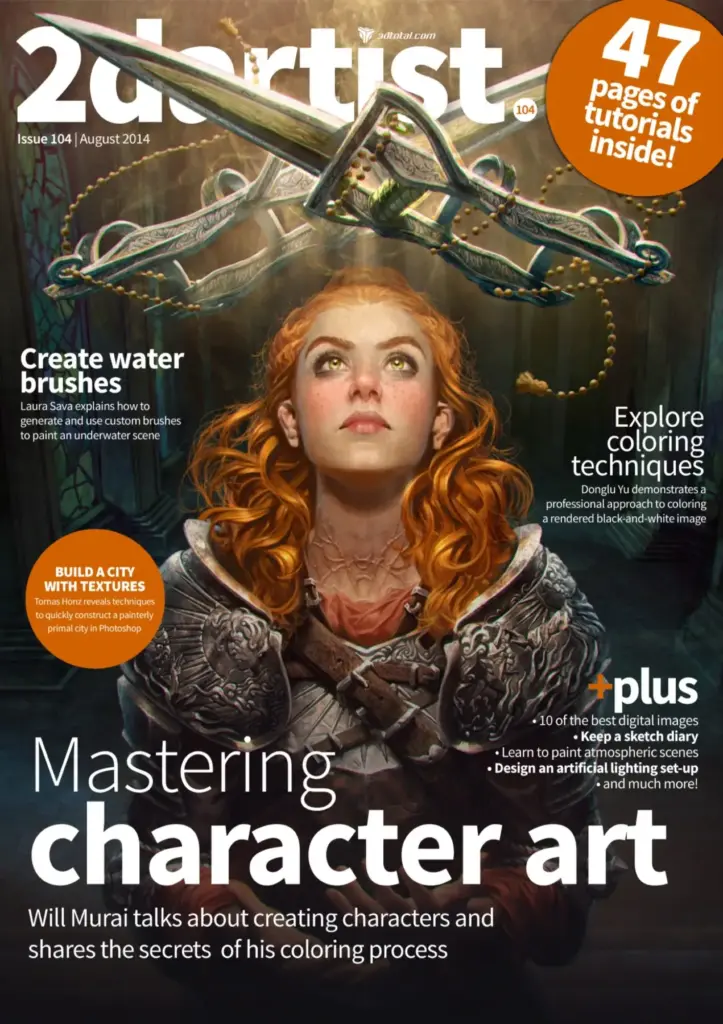 2DArtist Issue 104 August 2014