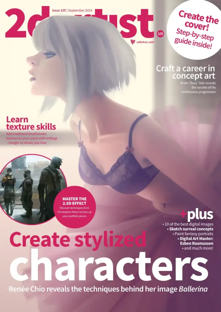 2DArtist Issue 105 September 2014 (Download Only)