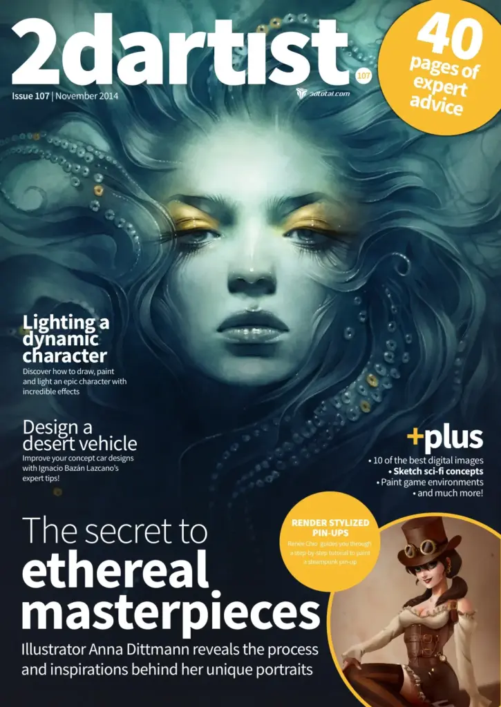2DArtist Issue 107 November 2014