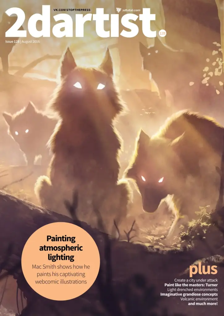 2DArtist Issue 128: August 2016