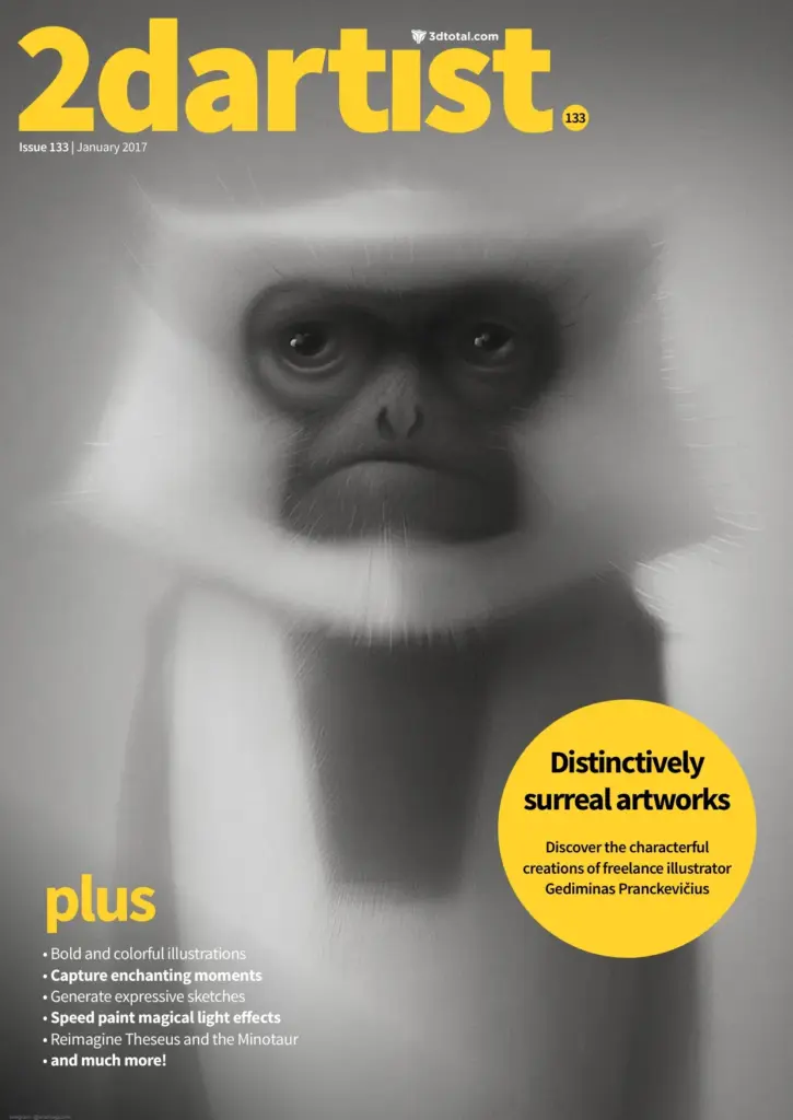 2DArtist Issue 133 (January 2017)