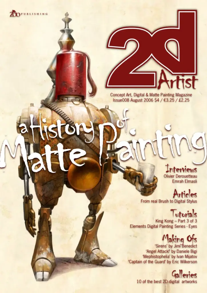 2Dartist Issue 008 August 2006