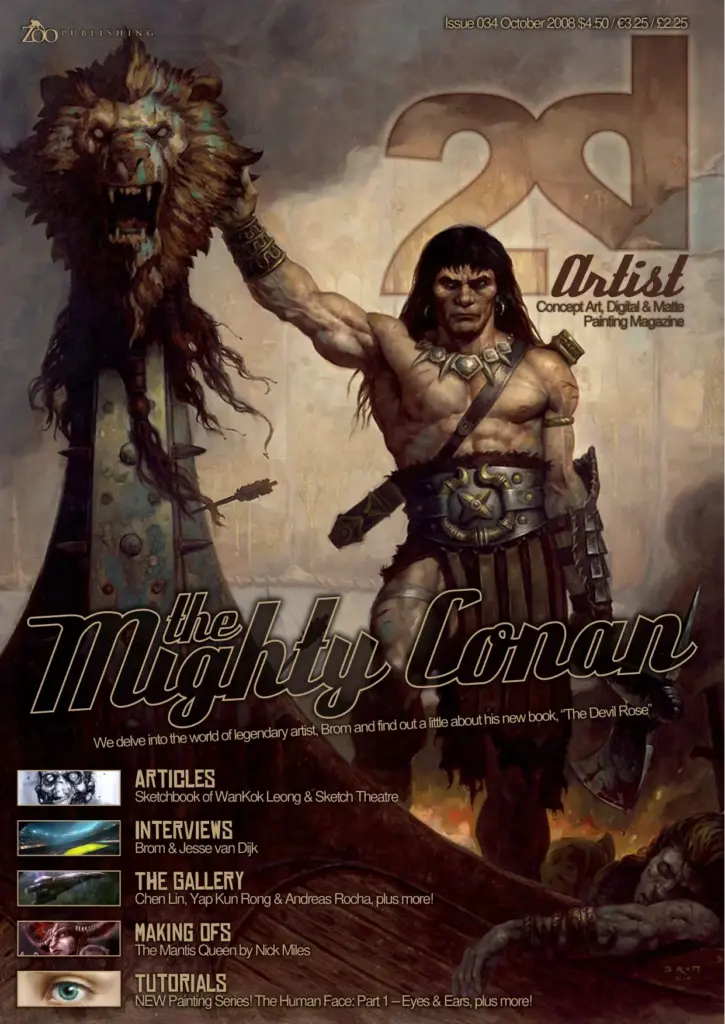 2Dartist Issue 034 October 2008