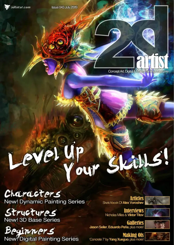 2Dartist Issue 043 July 2009