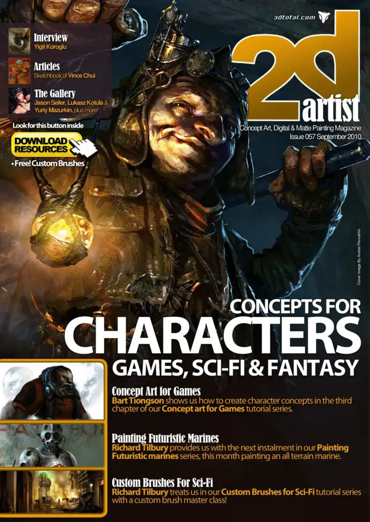2Dartist Issue 057 September 2010